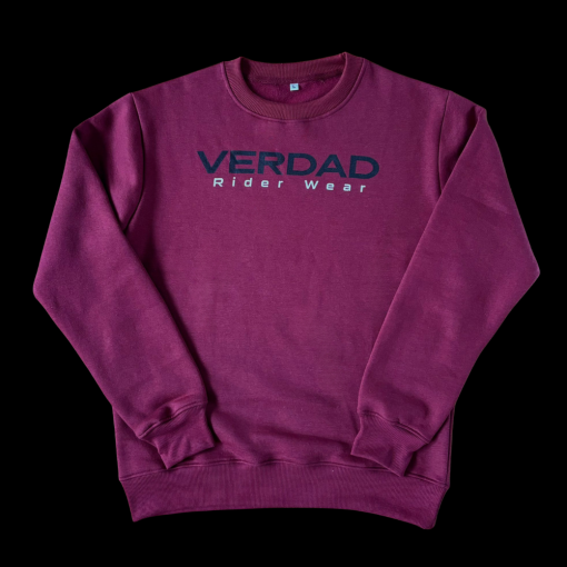 VERDAD Crewneck — Bordeaux
